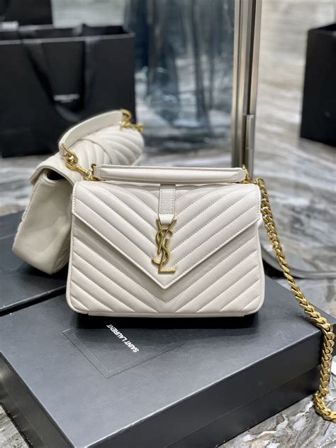 medium college YSL gold hardware